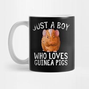 Just A Boy Who Loves Guinea pigs Mug